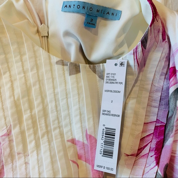 Antonio Melani NWT Debra Floral Poplin Dress $169 - Picture 13 of 14